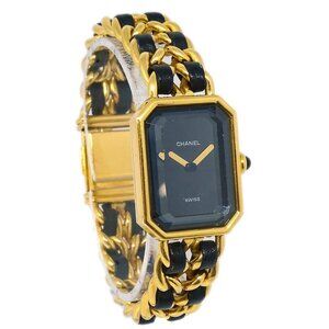 Chanel Premiere Quartz Watch Gold #M R.K.34325 132774